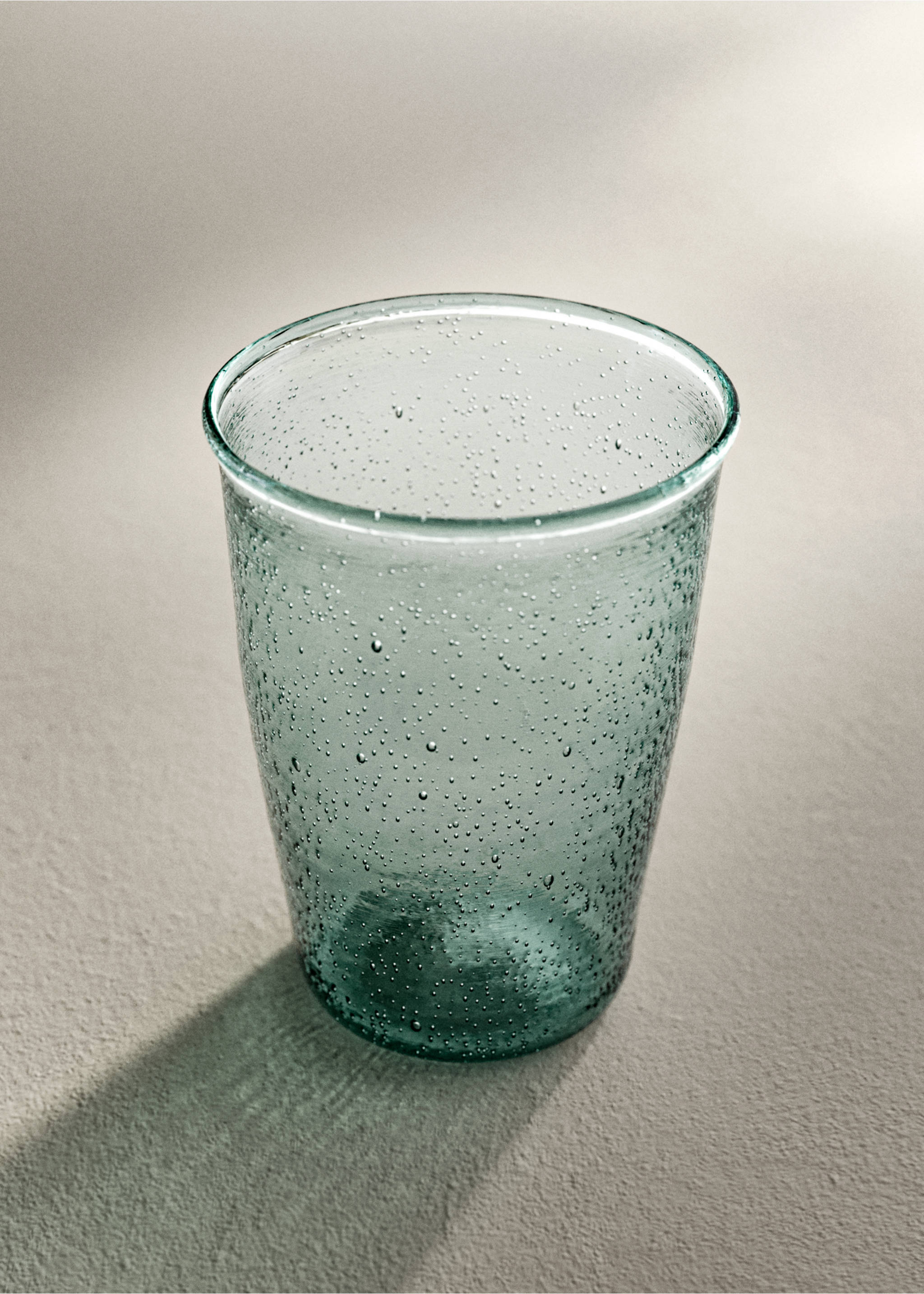 Bubble glass tumblers - General plane, Blue. Ref: 37073300-00.