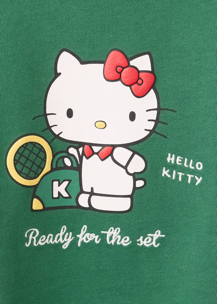 Hello Kitty sweatshirt — Green