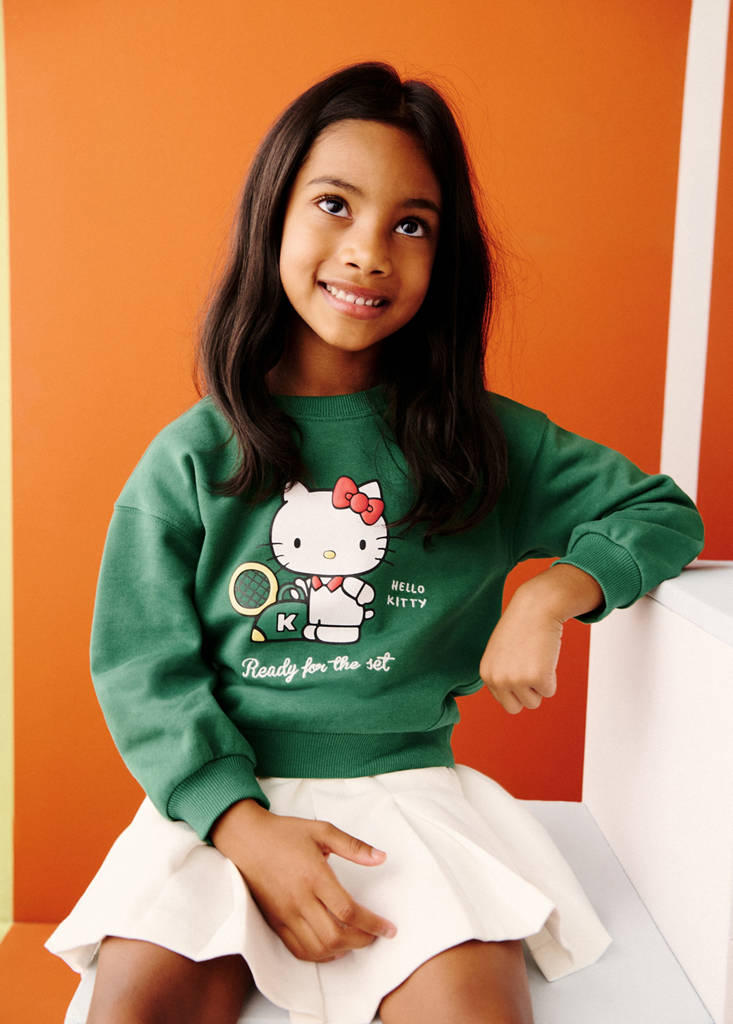 Hello Kitty sweatshirt — Green