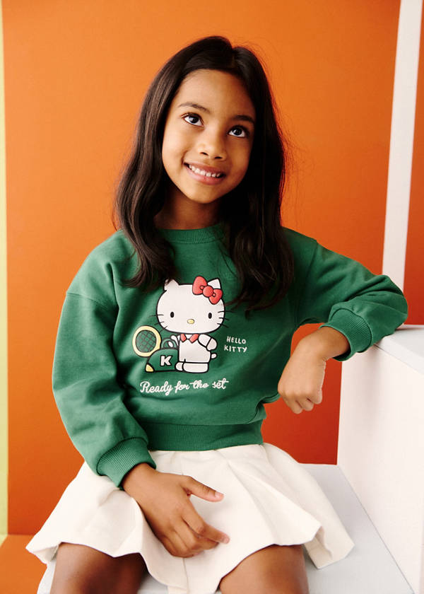 Hello Kitty sweatshirt — Green