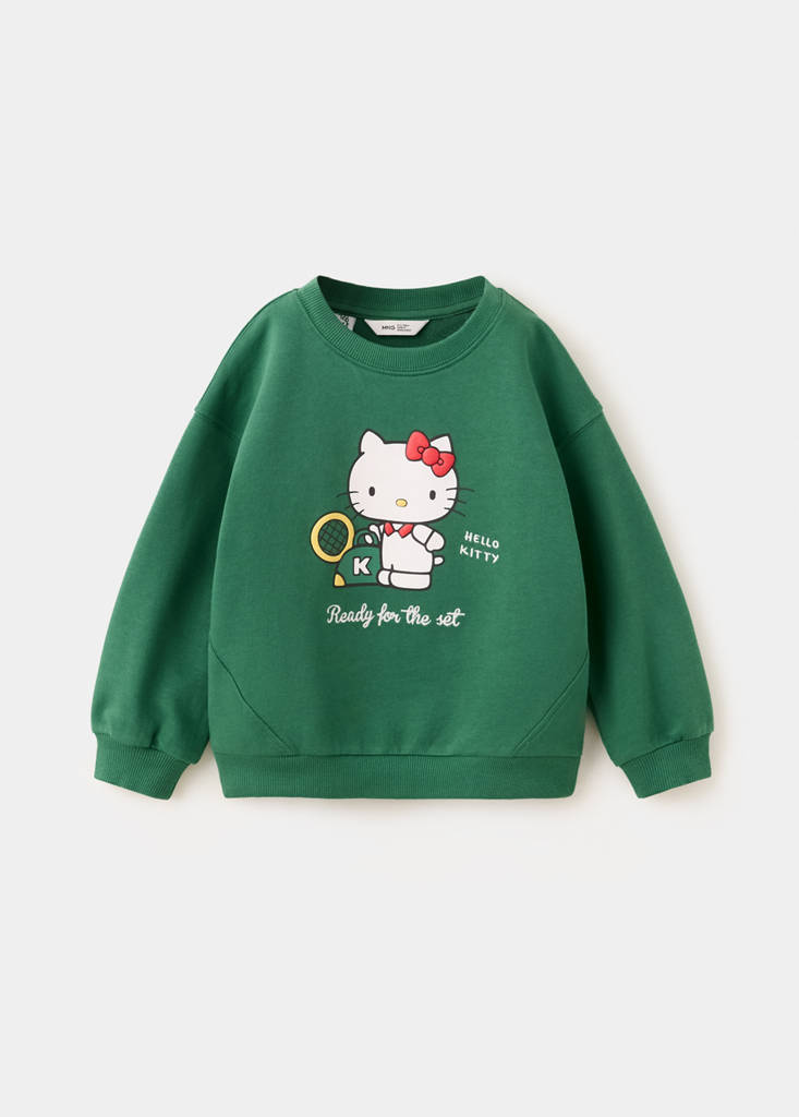 Hello Kitty sweatshirt — Green