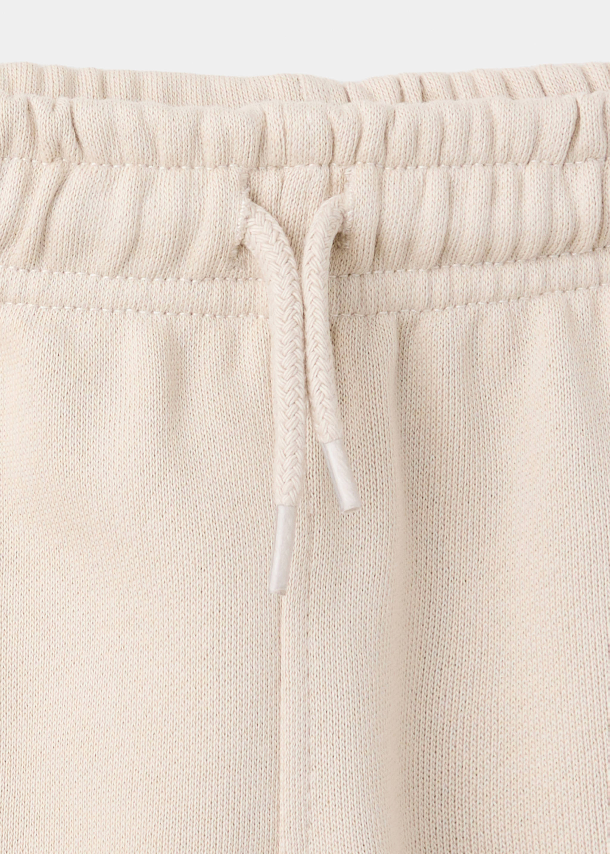 100% cotton jogger trousers - Details of the article 0