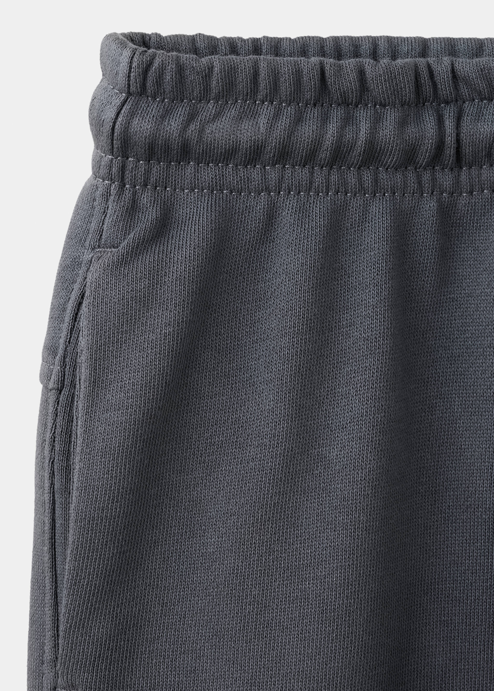 100% cotton jogger trousers - Details of the article 0