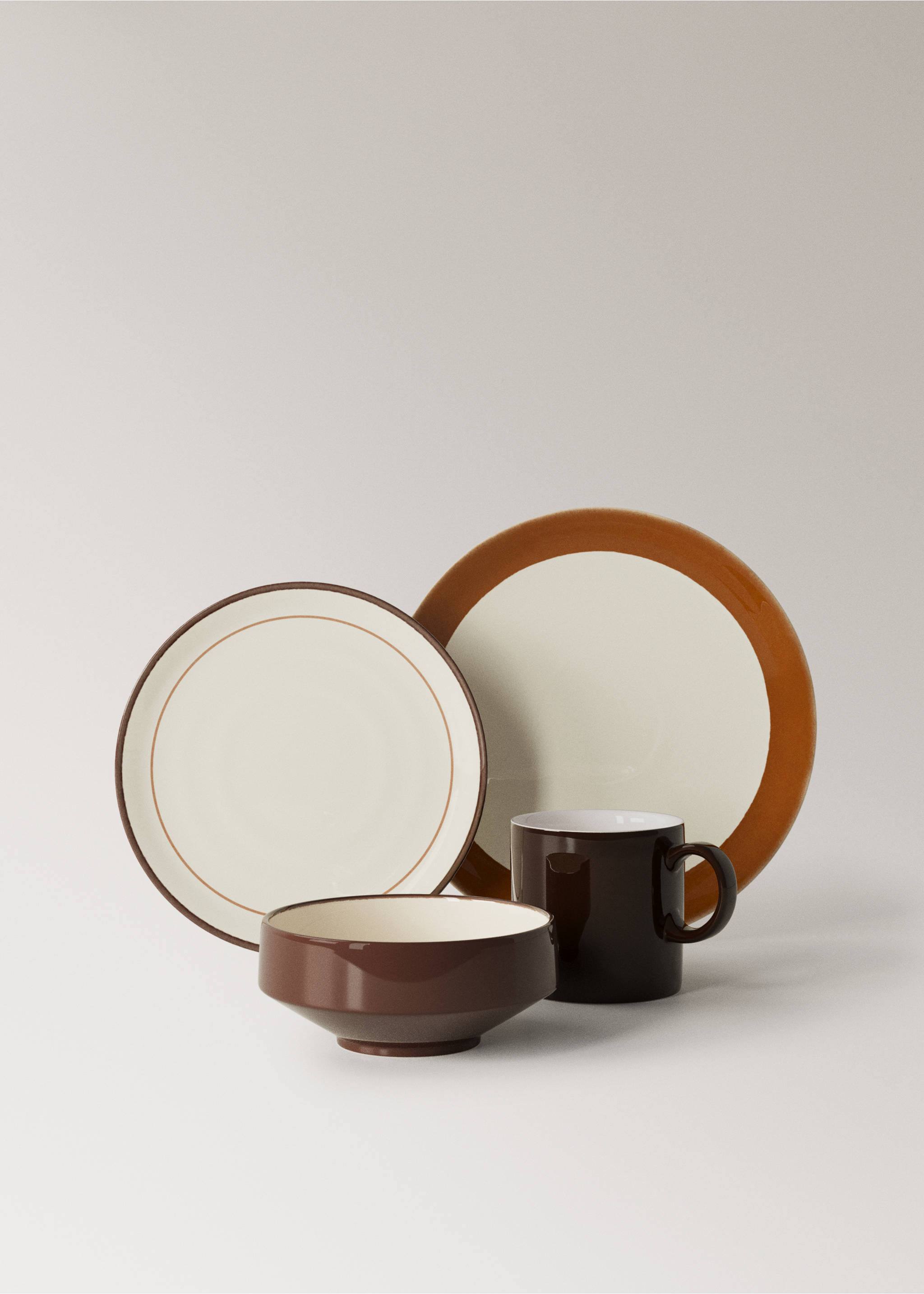 Tasse en grès - Détail de l'article 3, Chocolat. Ref: 37073309-00.
