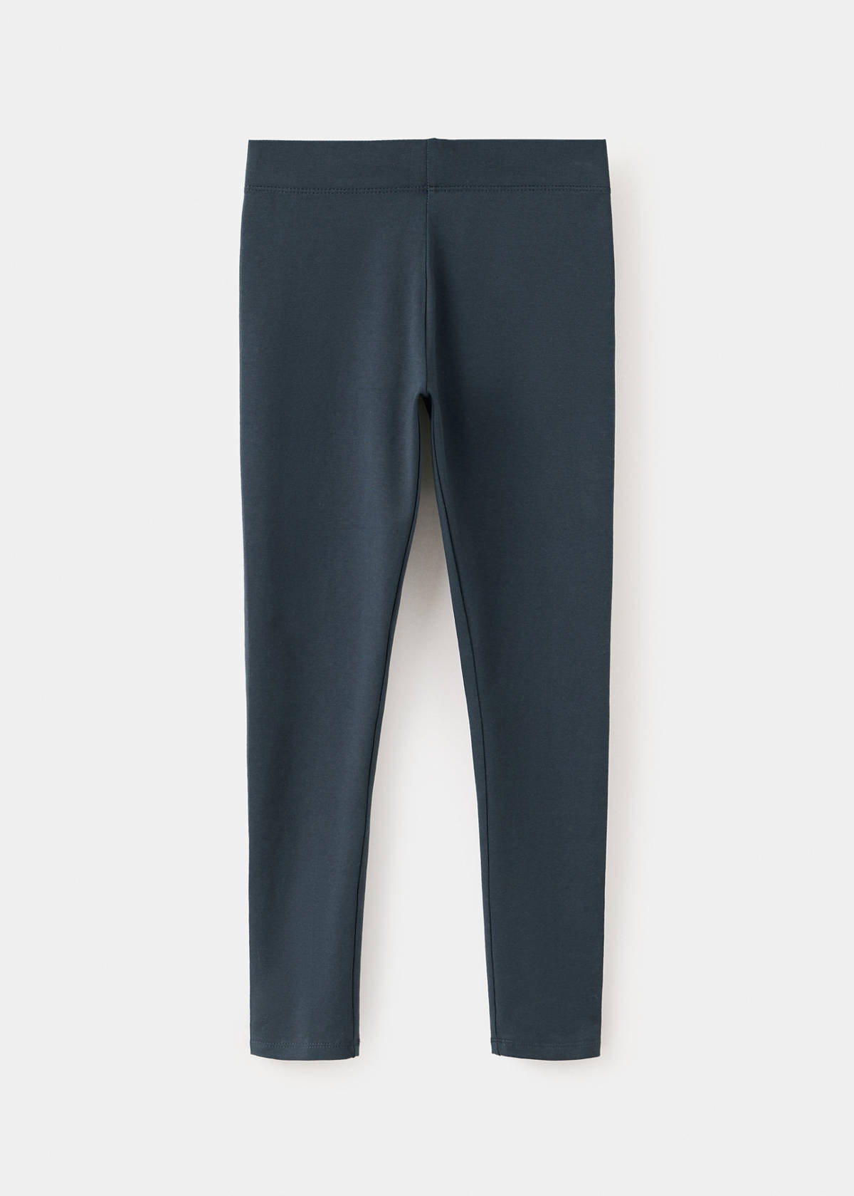 Cotton leggings — Navy