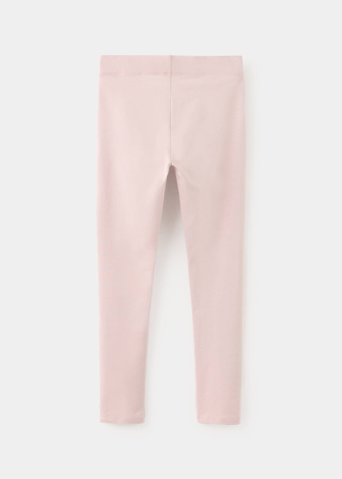Cotton leggings — Pink