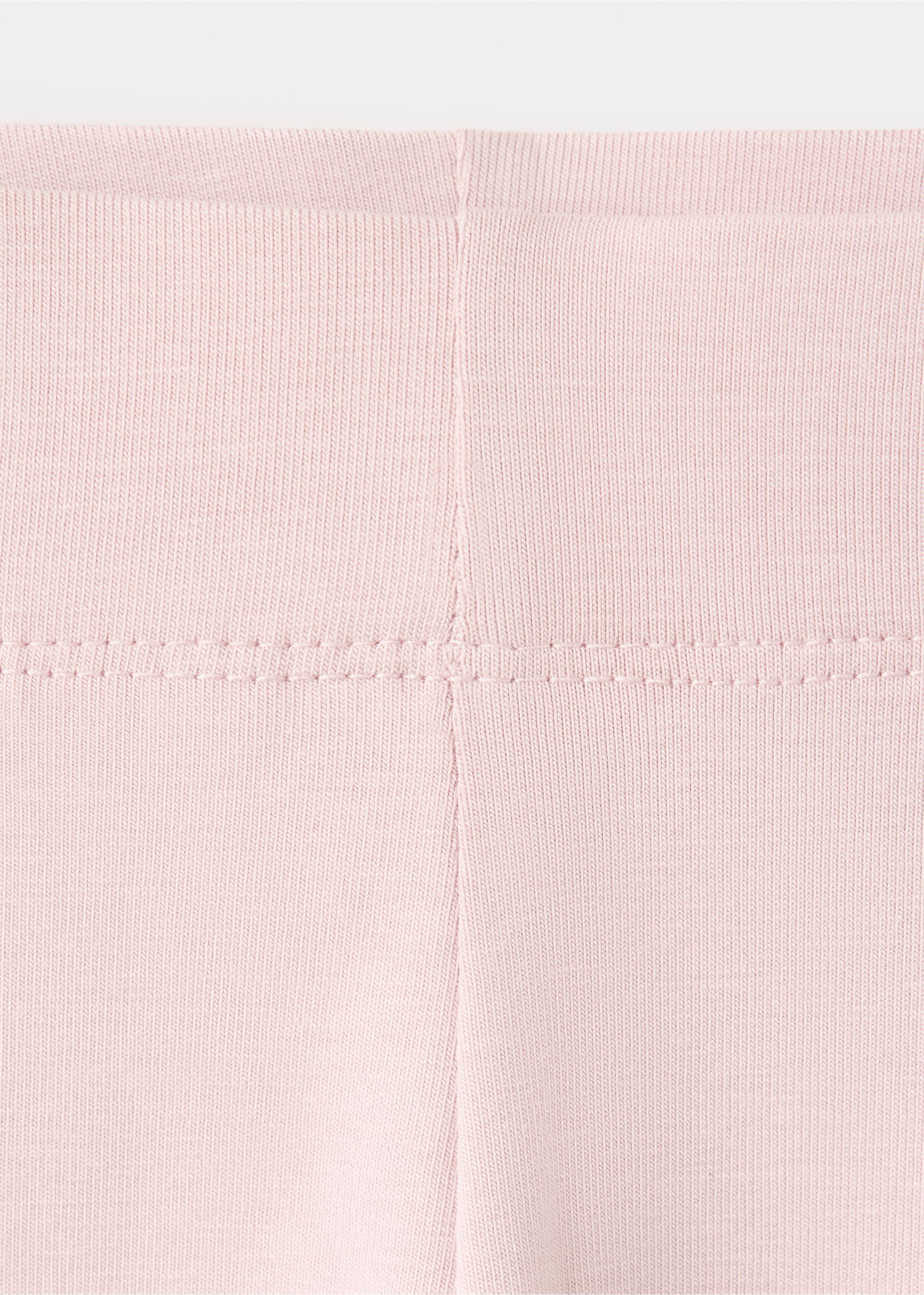 Cotton leggings - Details of the article 8, Pink. Ref: 37073310-00.