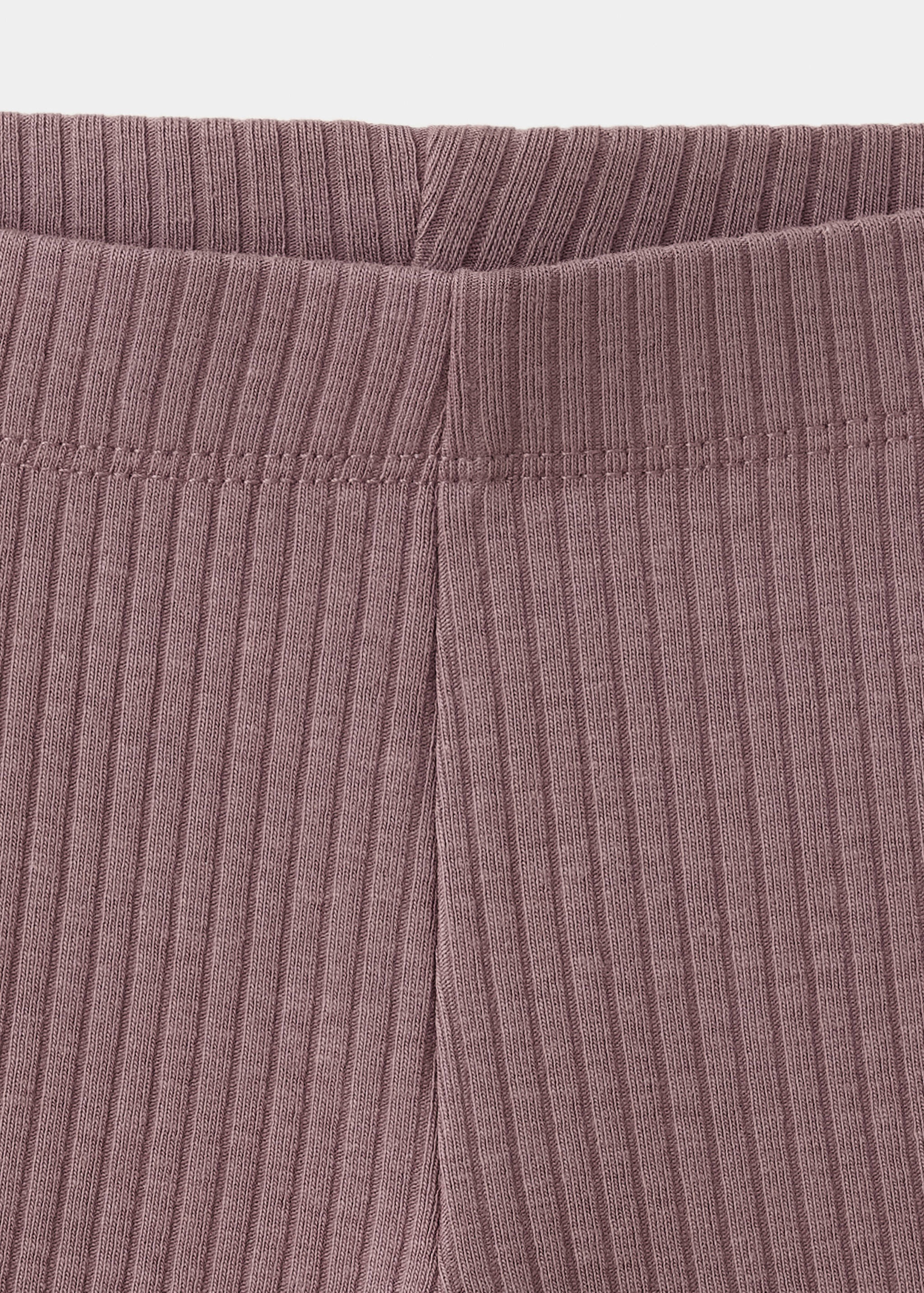 Ribbed cotton leggings - Details of the article 8