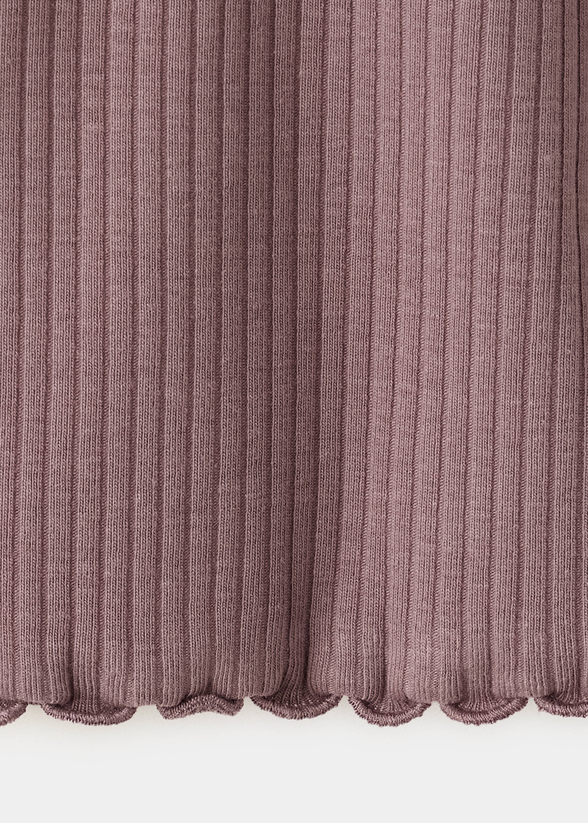 Ribbed cotton leggings - Details of the article 0