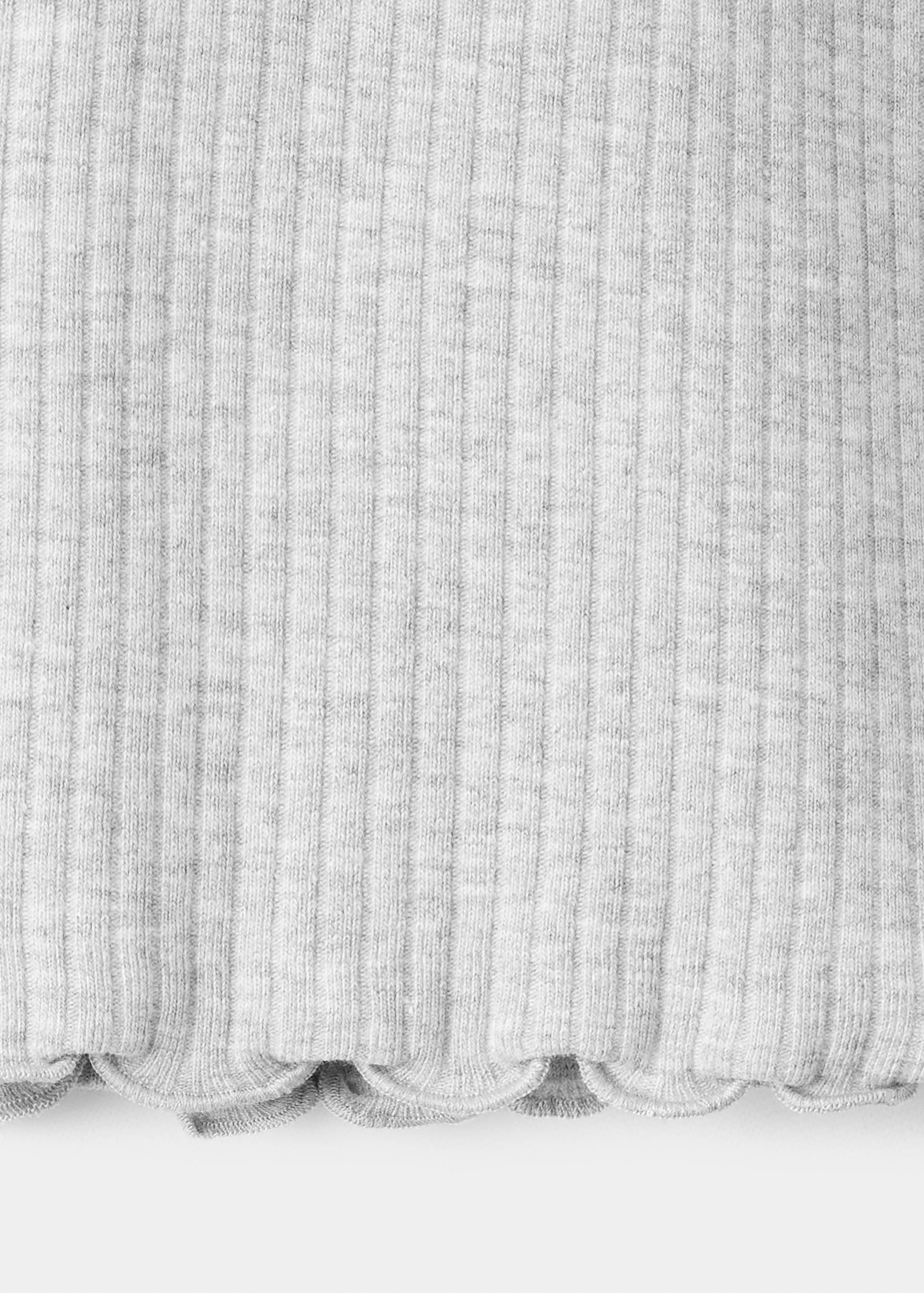 Ribbed cotton leggings - Details of the article 8