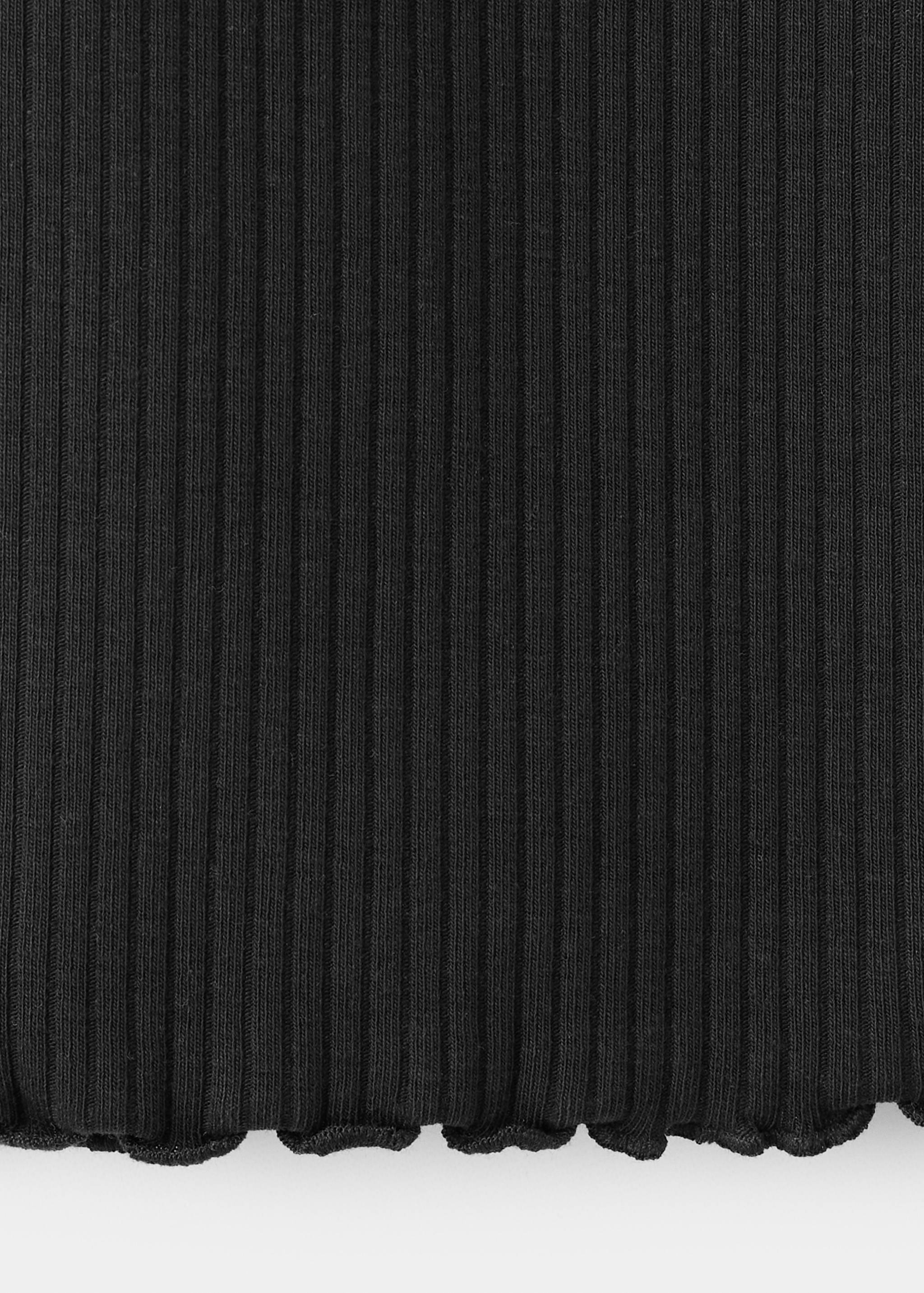 Ribbed cotton leggings - Details of the article 8