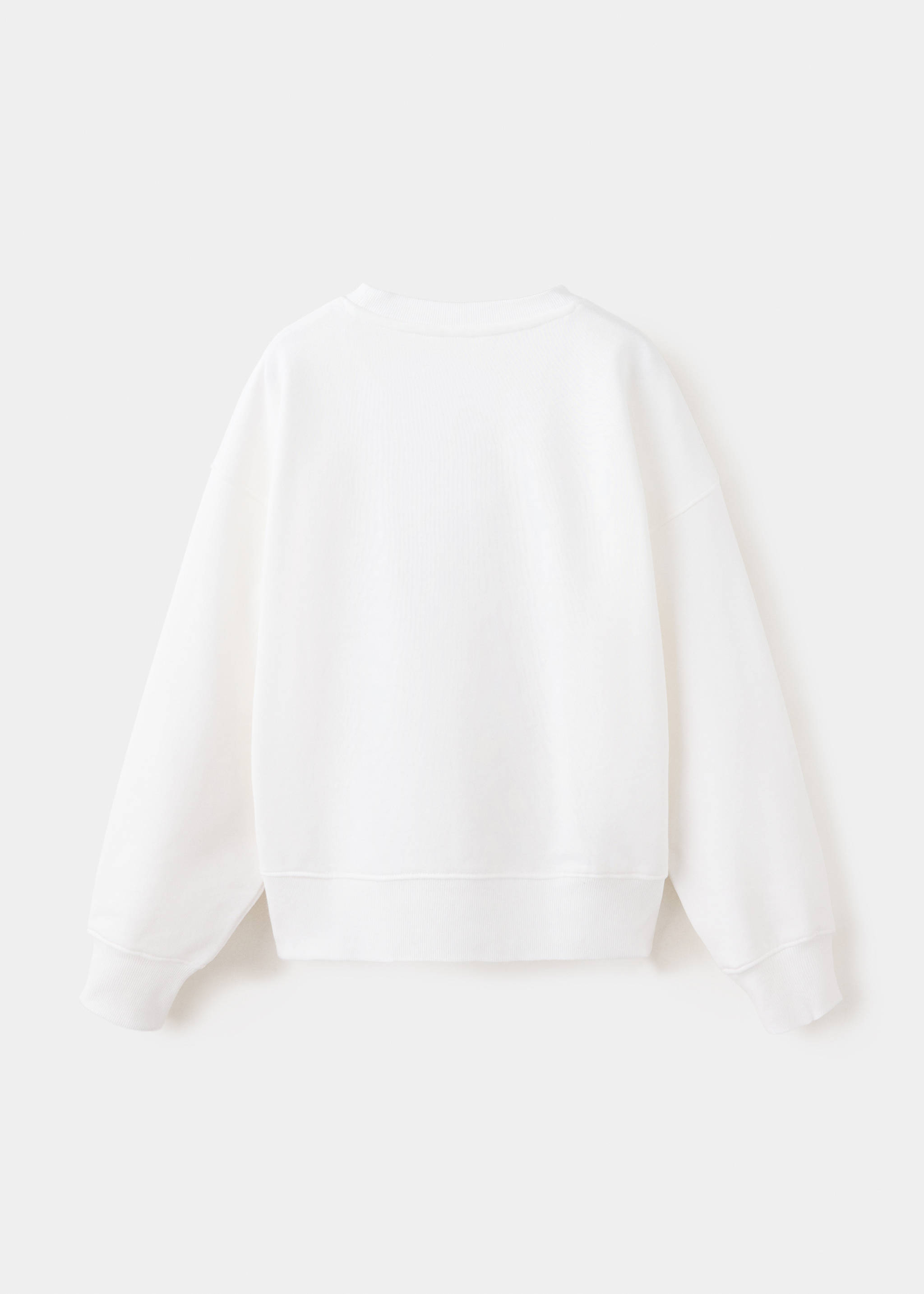 Sweat-shirt coton imprimé - Verso de l’article