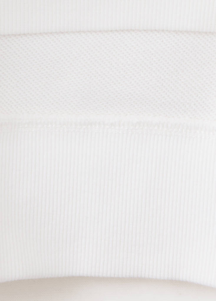 Printed cotton sweatshirt — Off White