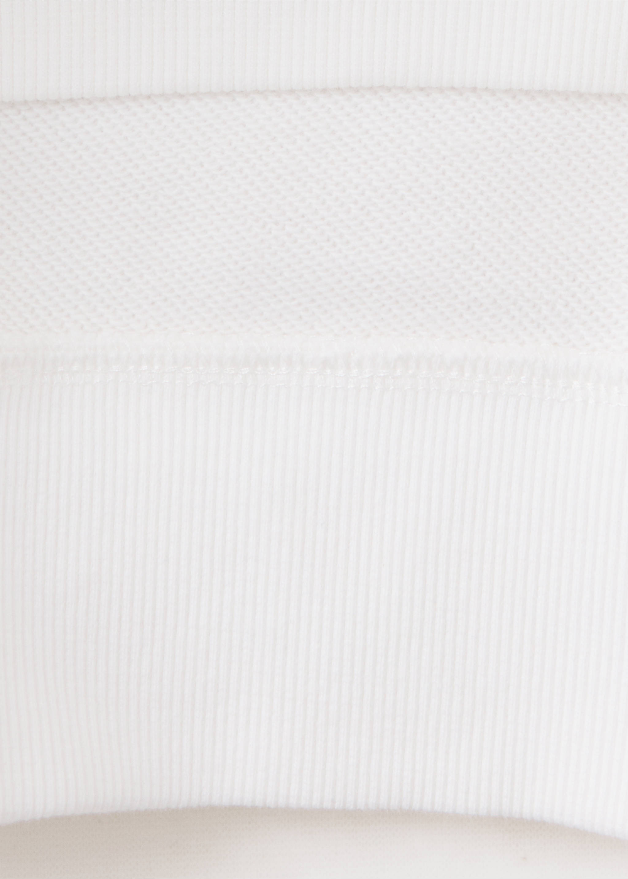 Sweat-shirt coton imprimé - Détail de l'article 0, Blanc cassé. Ref: 37073313-00.