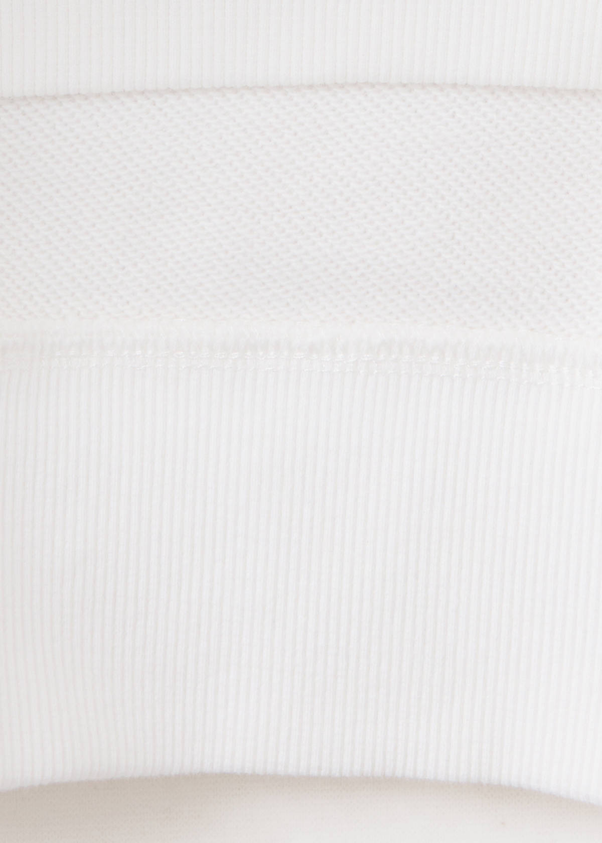 Printed cotton sweatshirt — Off White