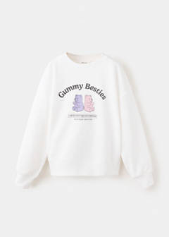Printed cotton sweatshirt — Off White 1
