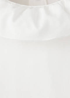 Cotton baby collar playsuit — Off White 2