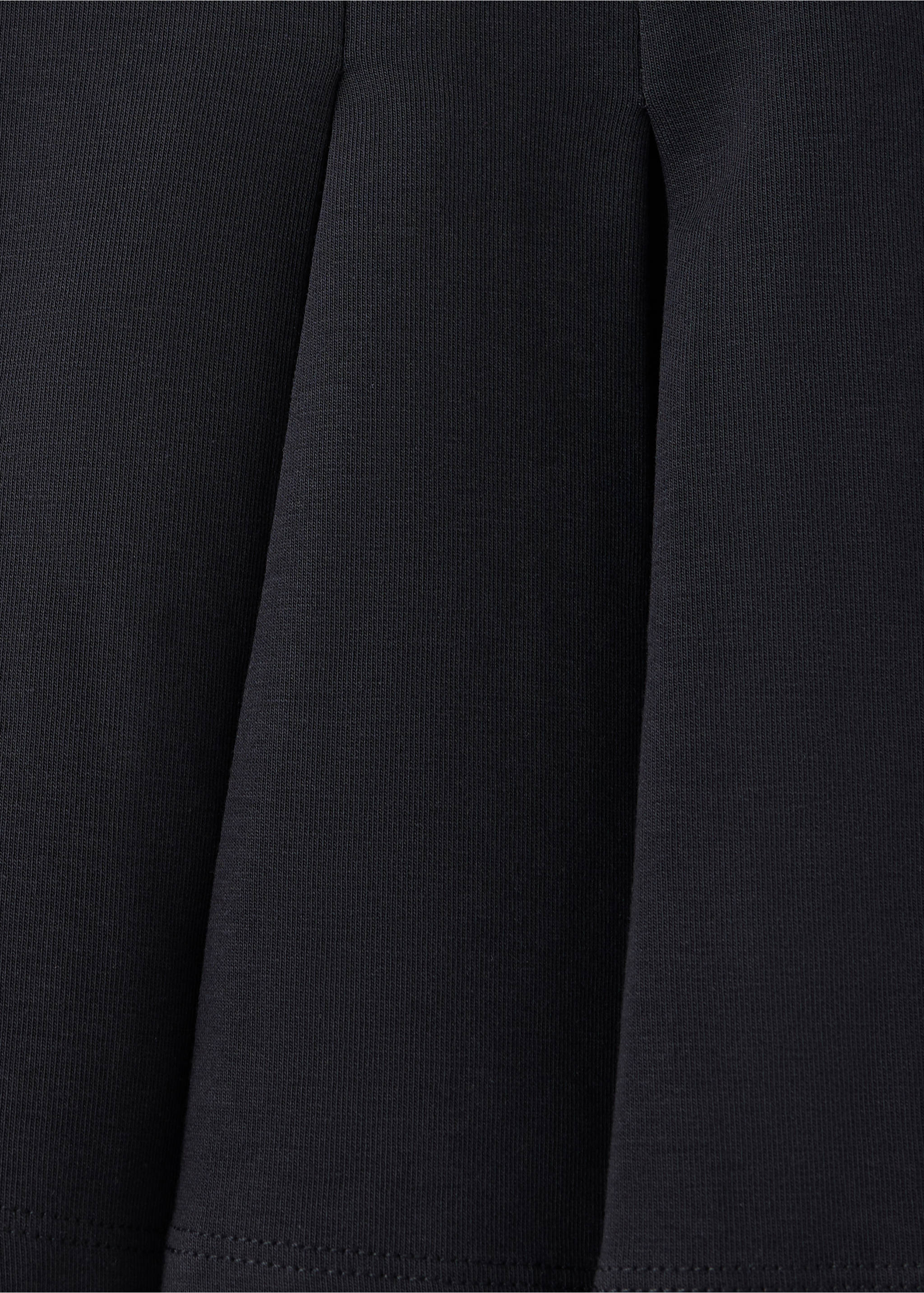 Jupe-short plissée - Détail de l'article 0, Noir. Ref: 37073315-00.