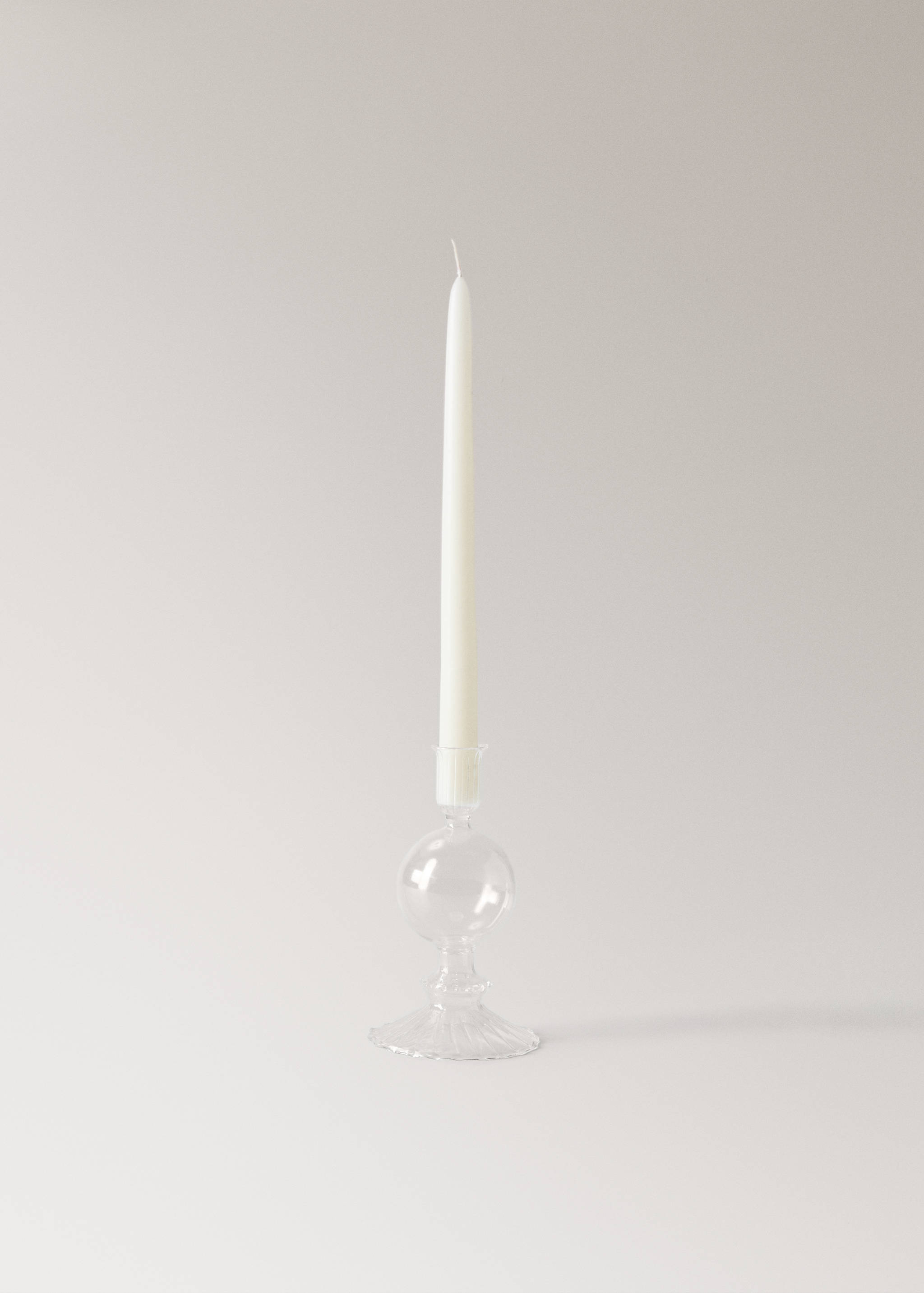 Borosilicate candelabra in a low form - Details of the article 3