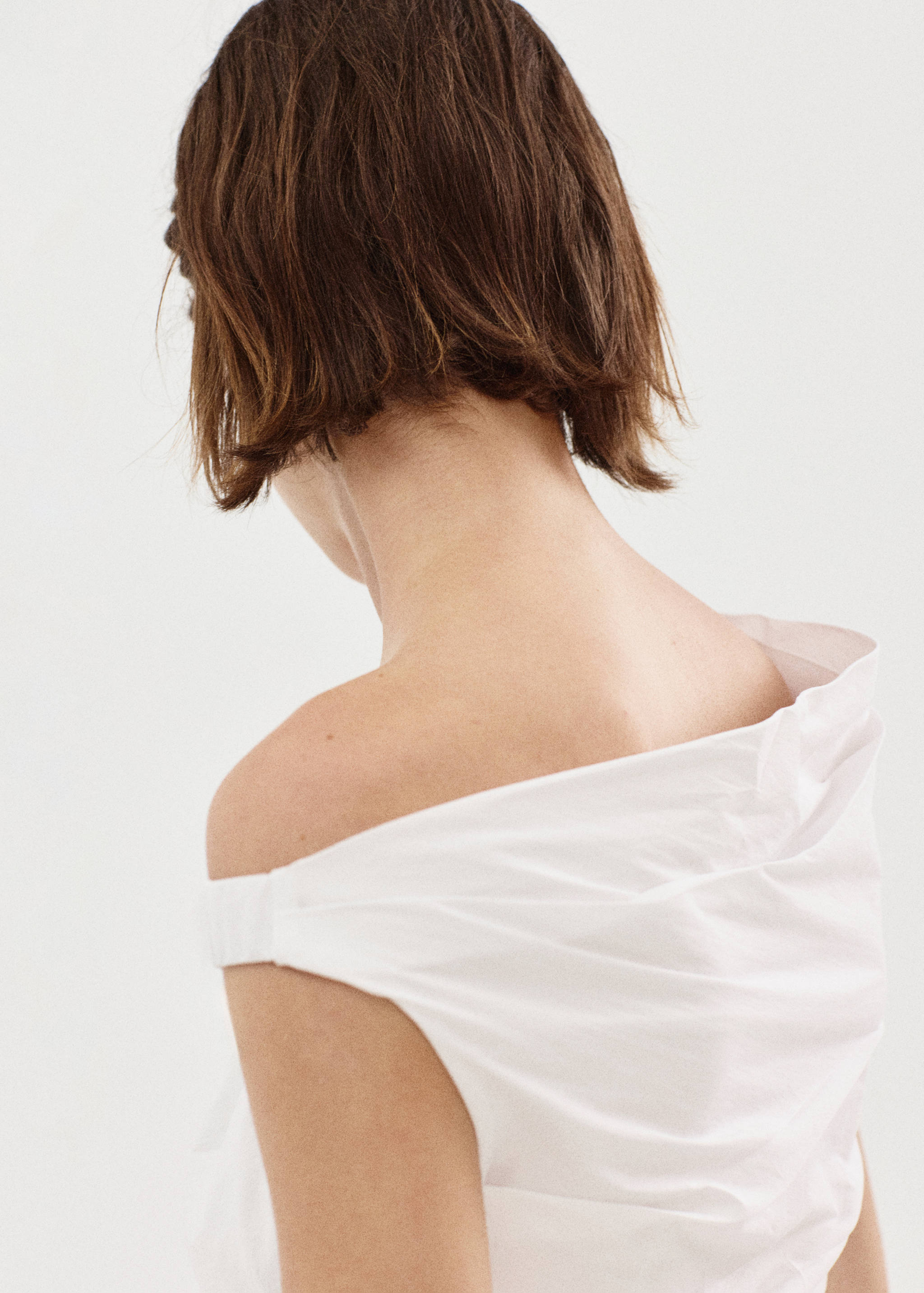 Top en coton drapé - Détail de l'article 1