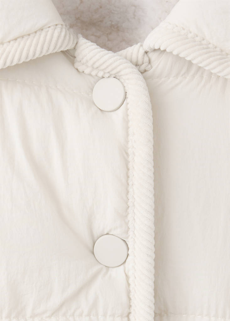 Pocket quilted jacket — Off White