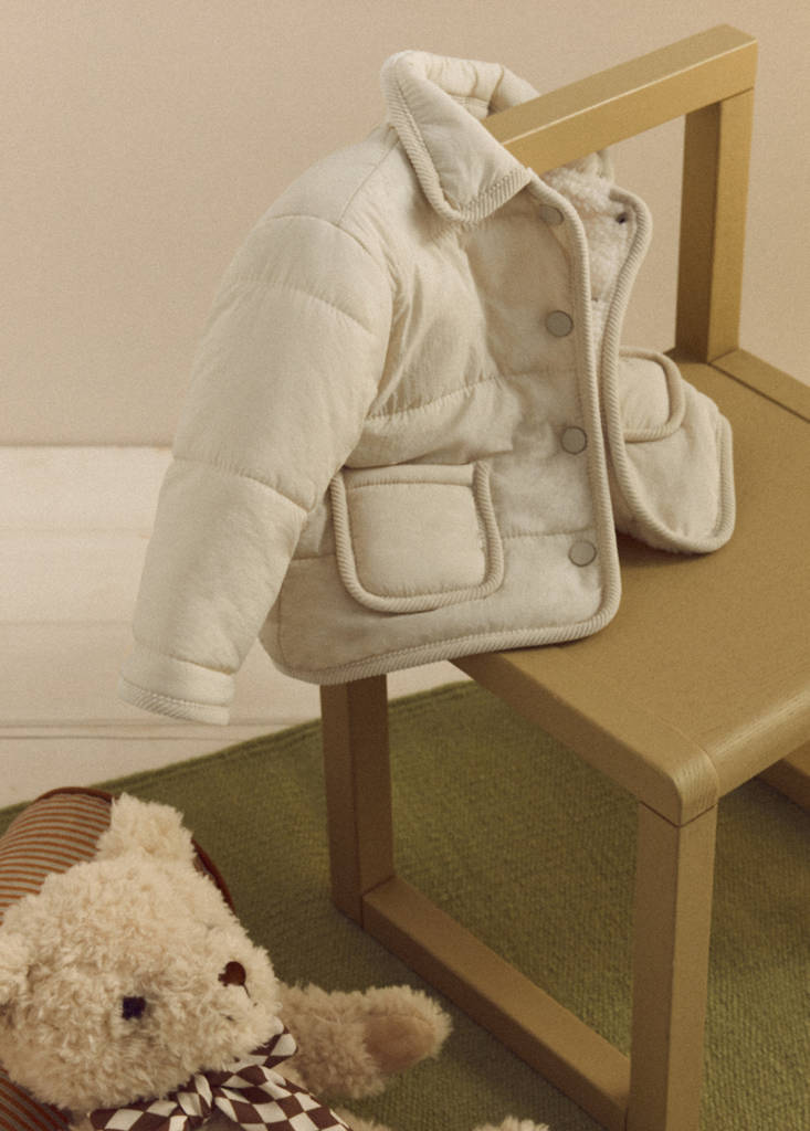 Pocket quilted jacket — Off White