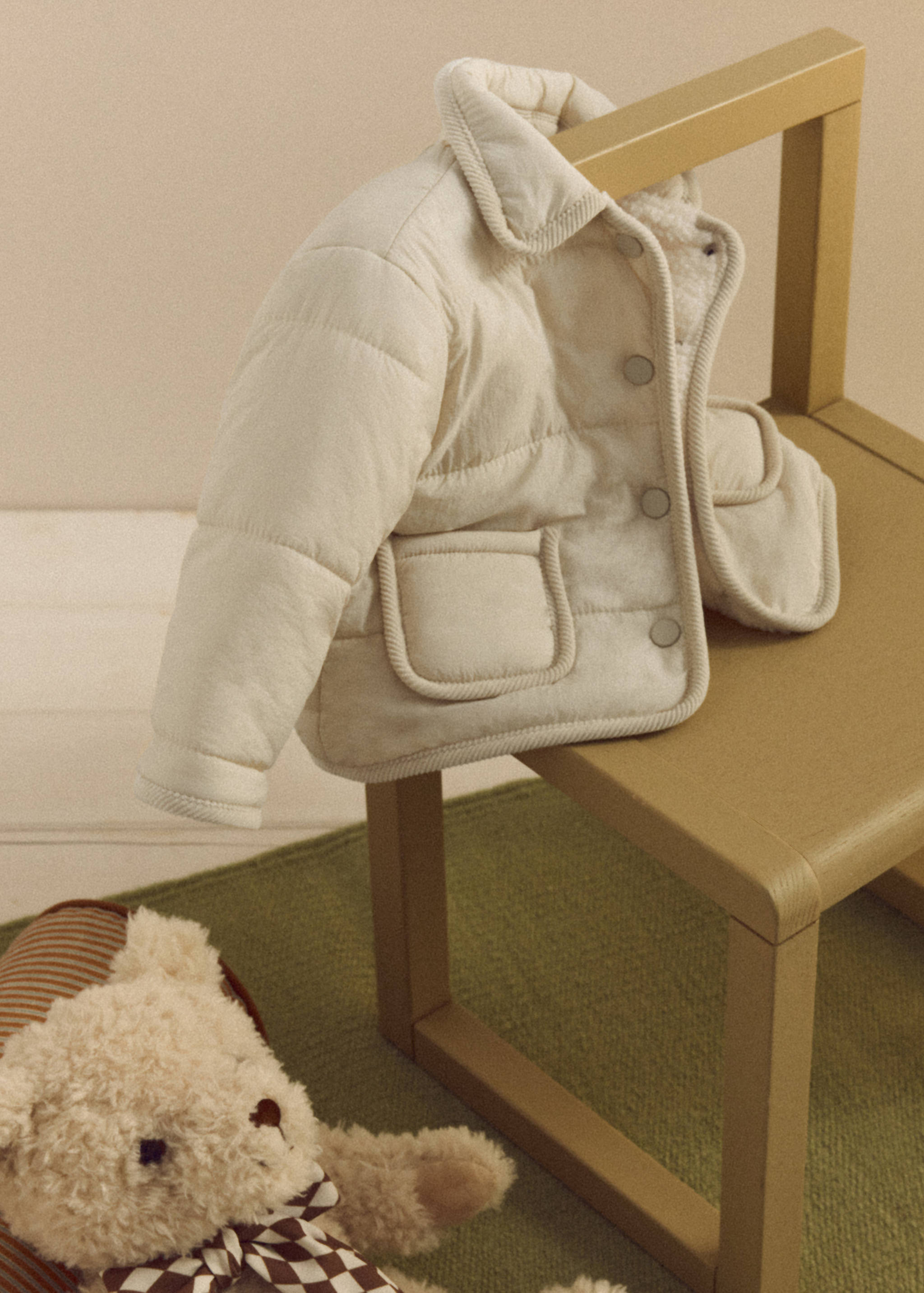 Pocket quilted jacket - Details of the article 5