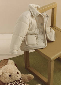 Pocket quilted jacket — Off White 1