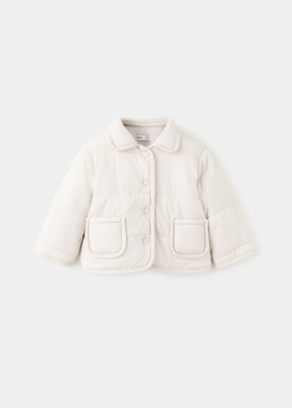 Pocket quilted jacket — Off White