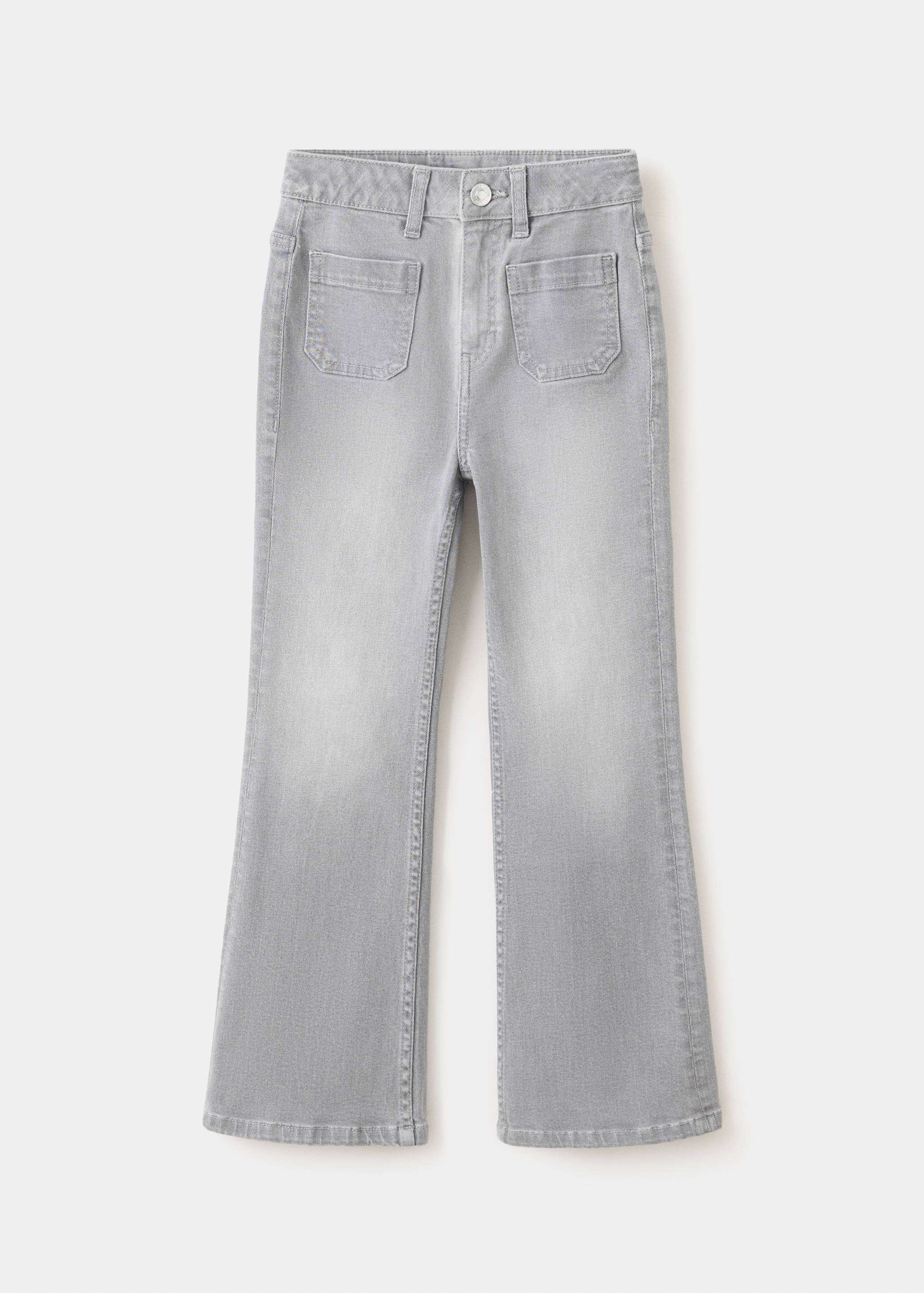 Flared jeans with pocket - Article without model
