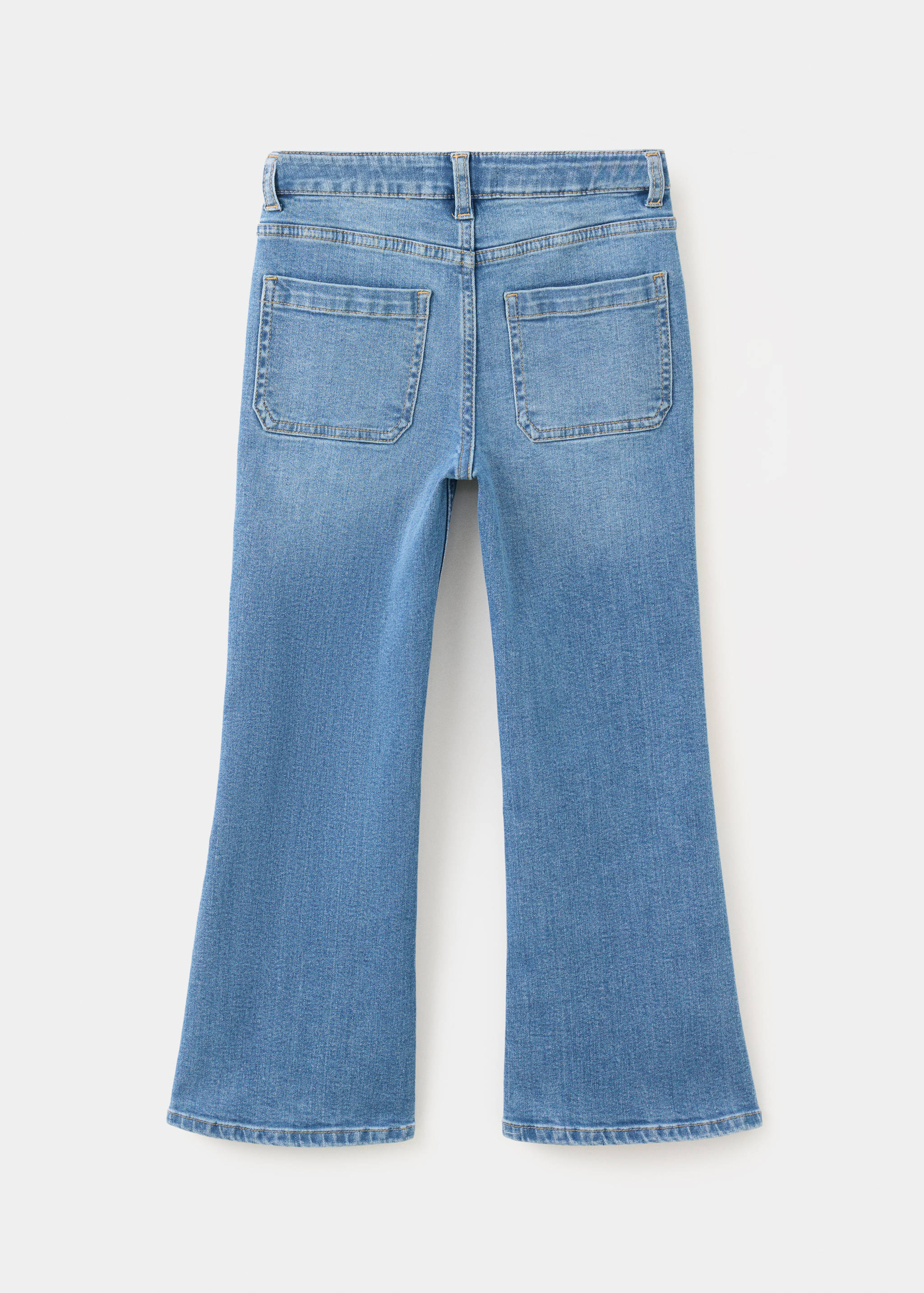 Jean flare en coton - Verso de l’article