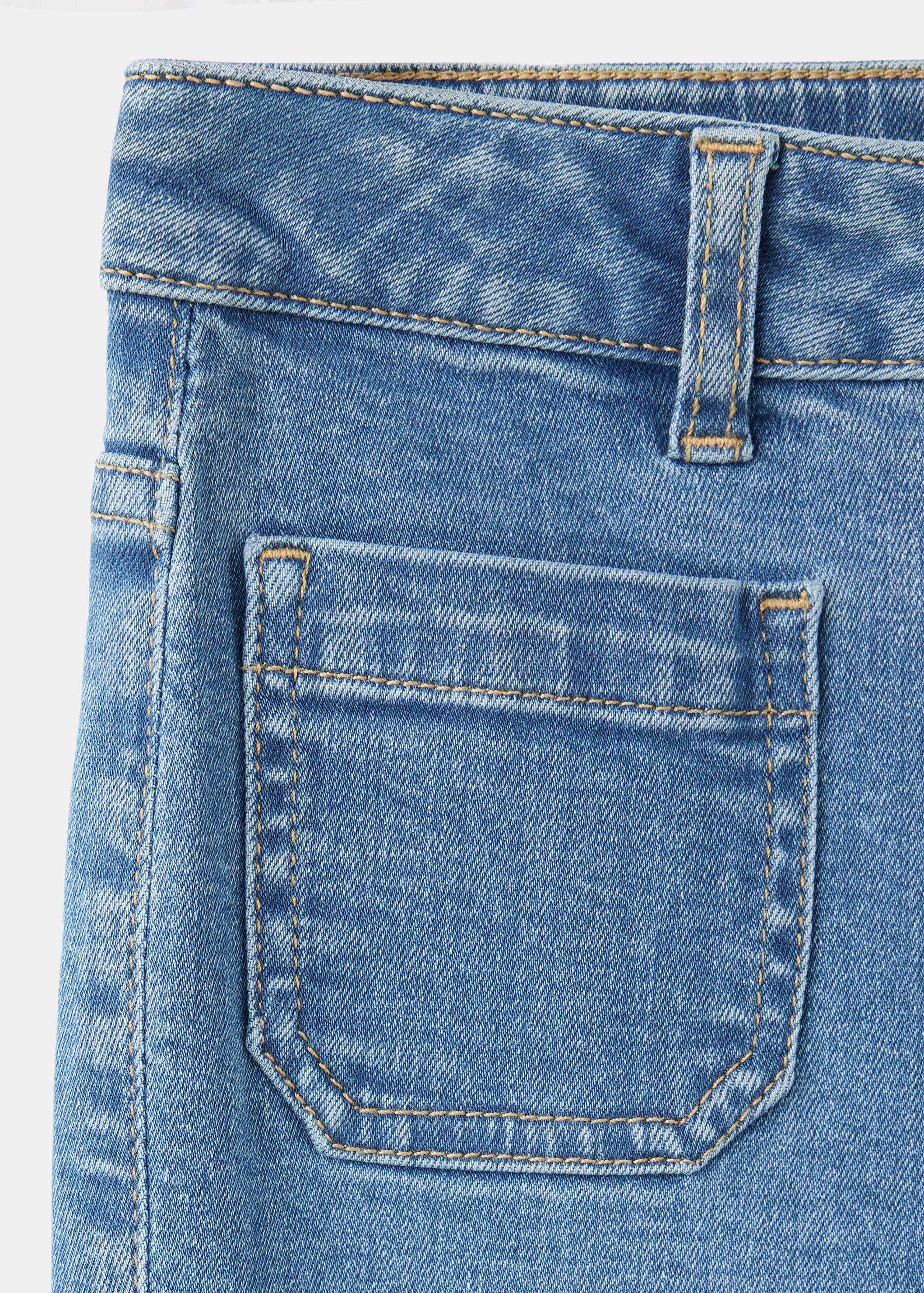 Jean flare en coton - Détail de l'article 0