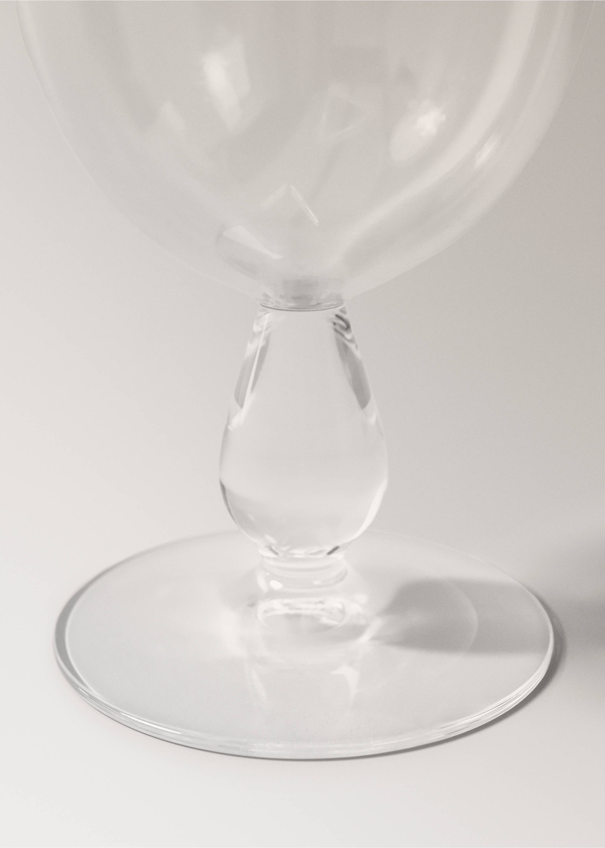 Borosilicate glass with coloured rim - Details of the article 2, Blue. Ref: 37073866-00.