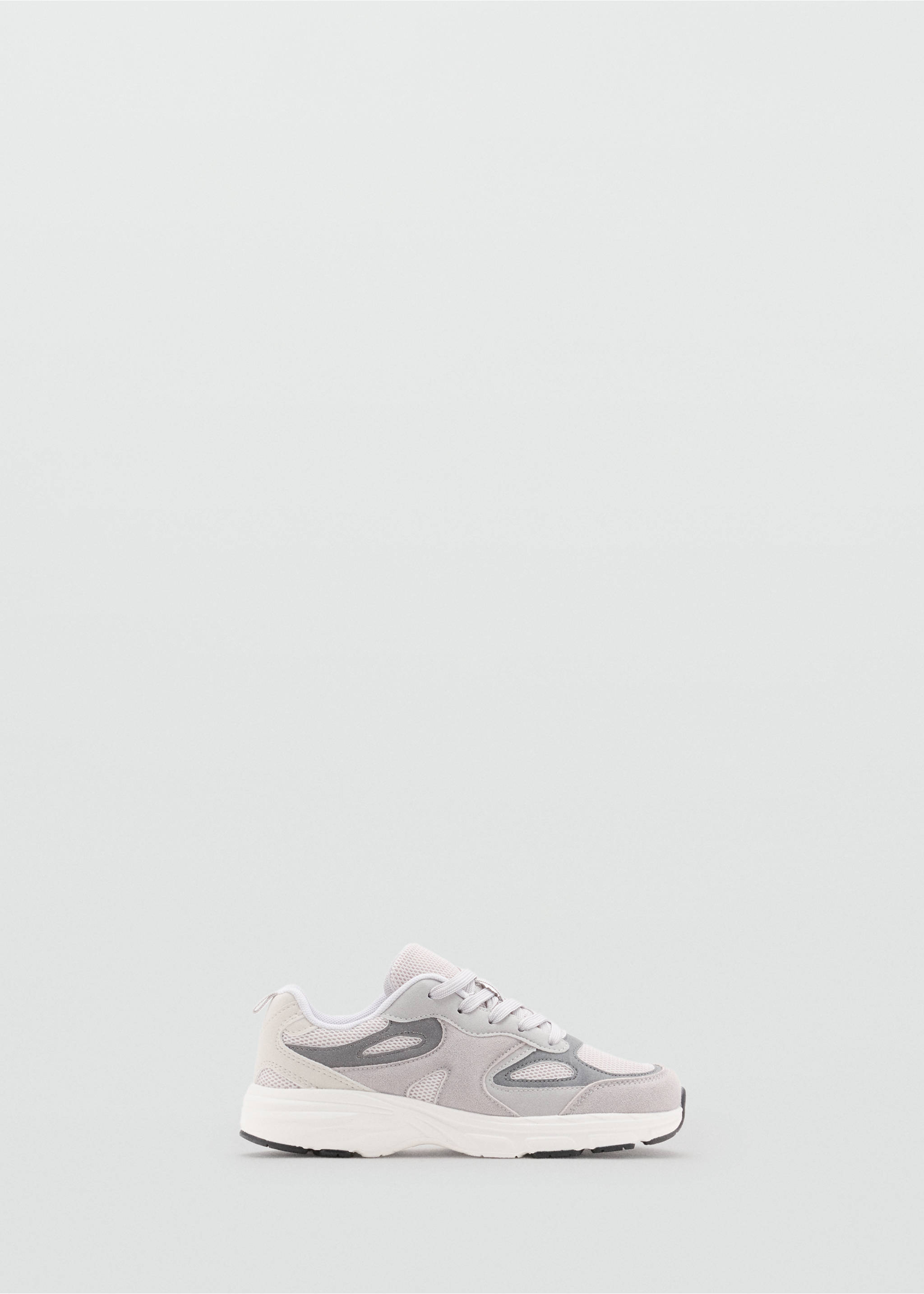 Leather panel sneakers - Article without model