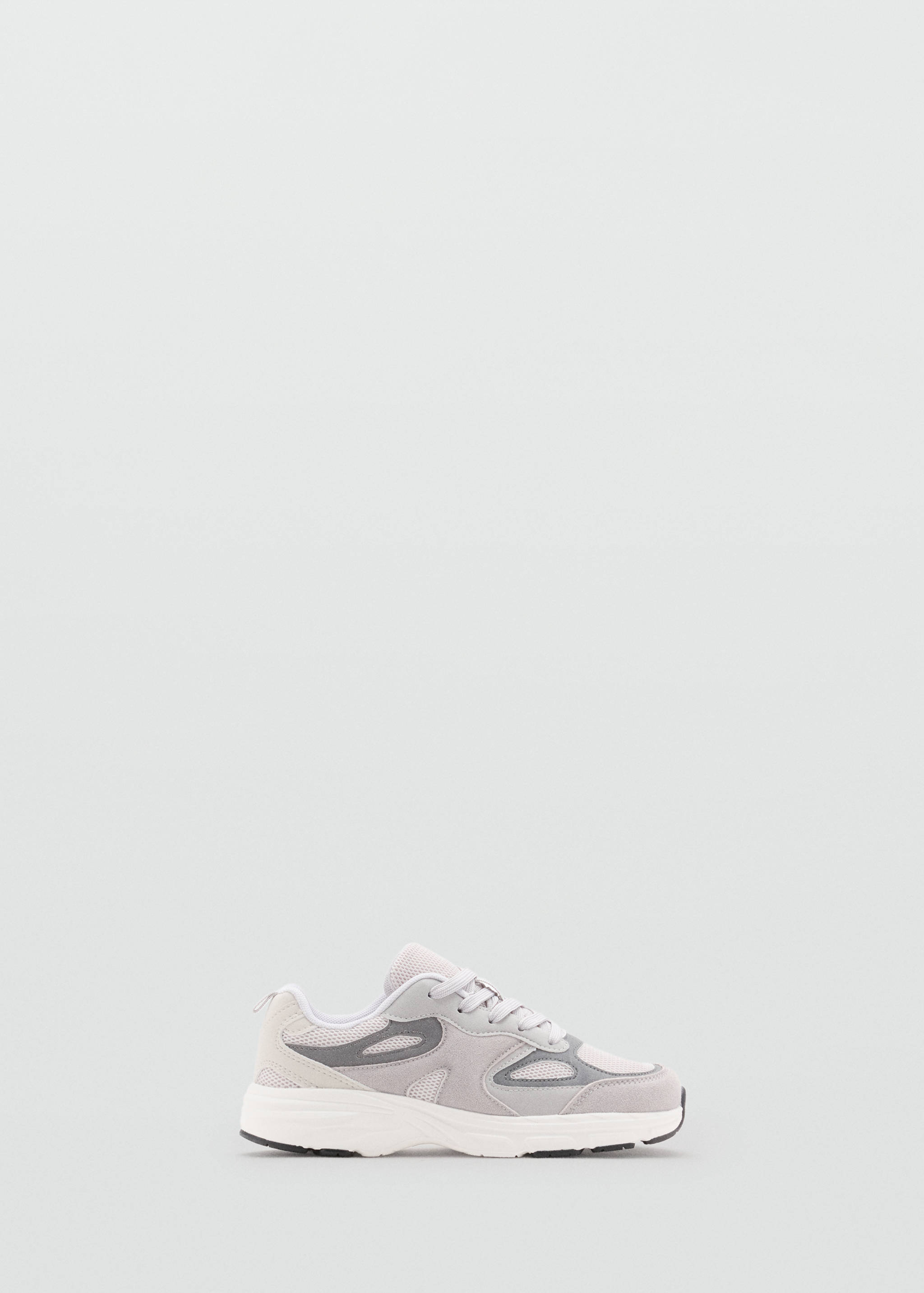 Leather panel sneakers - Article without model