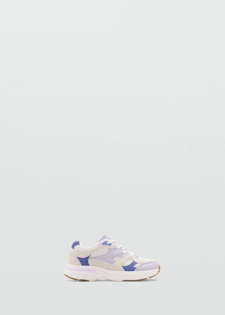 Elastic lace-up trainers - thumbnail 2