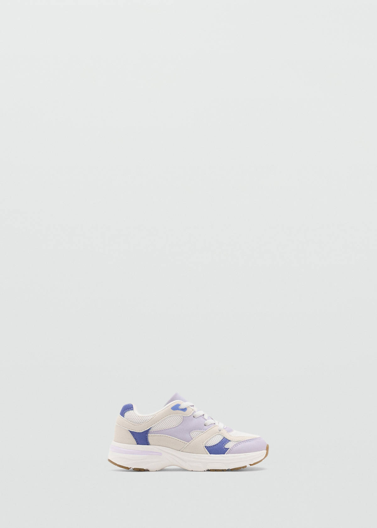 Elastic lace-up trainers — Light/Pastel Purple