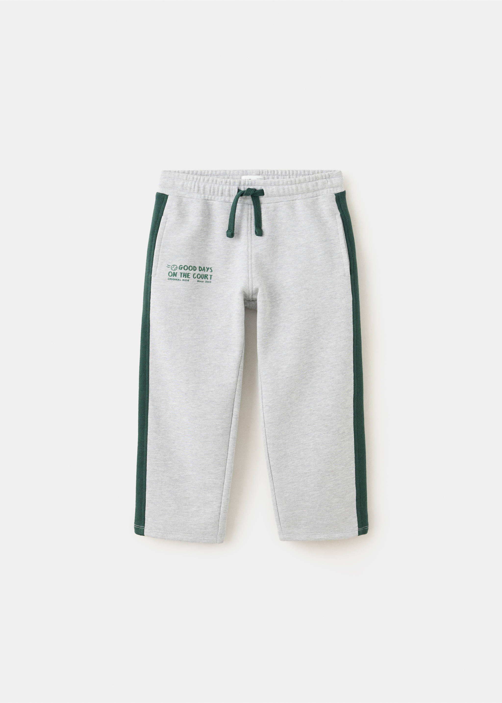 Trousers goodset - Изделие без модели, Меланжевый светло-серый. Ref: 37073877-00.