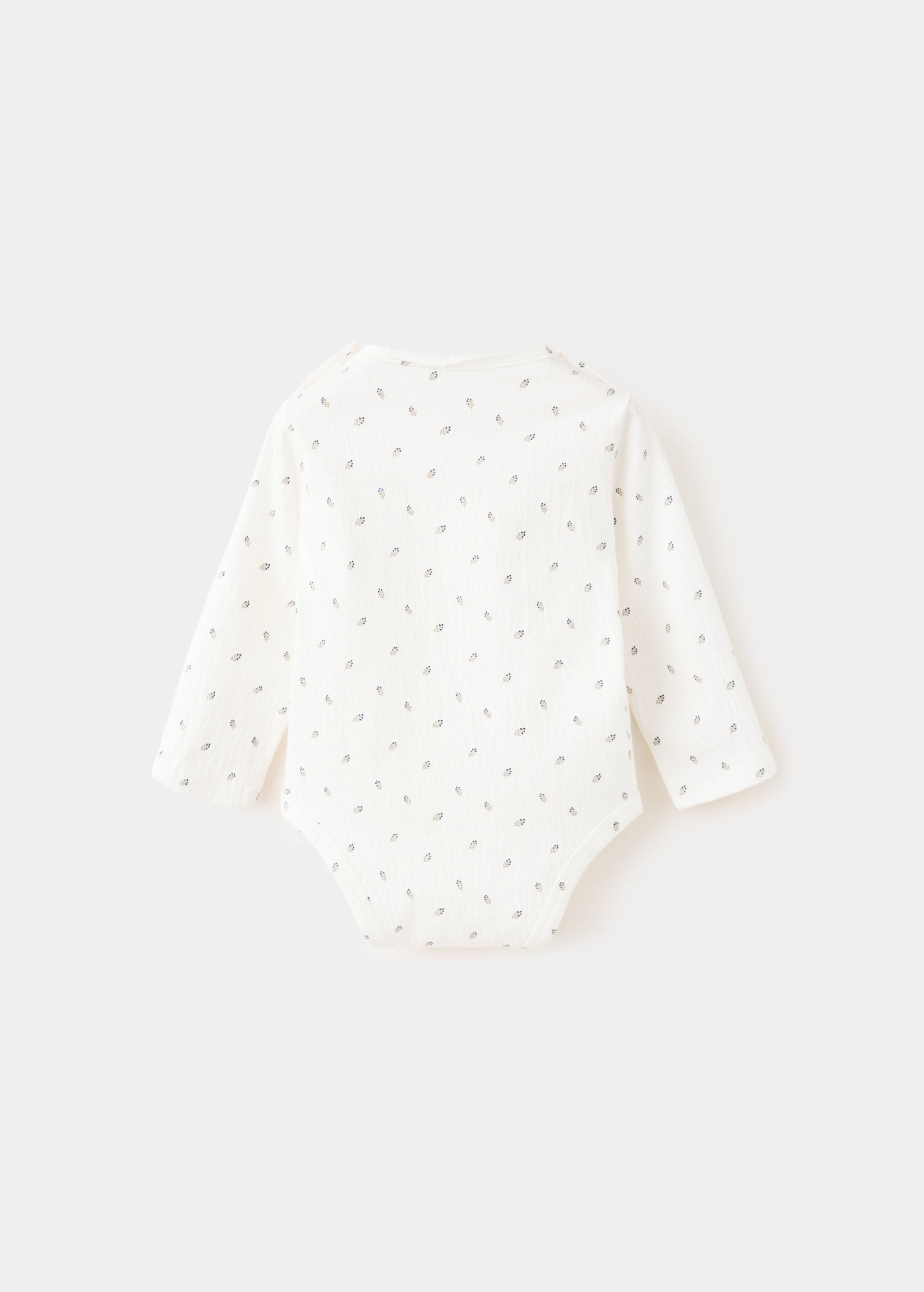 Leaf print bodysuit - Reverse of the article