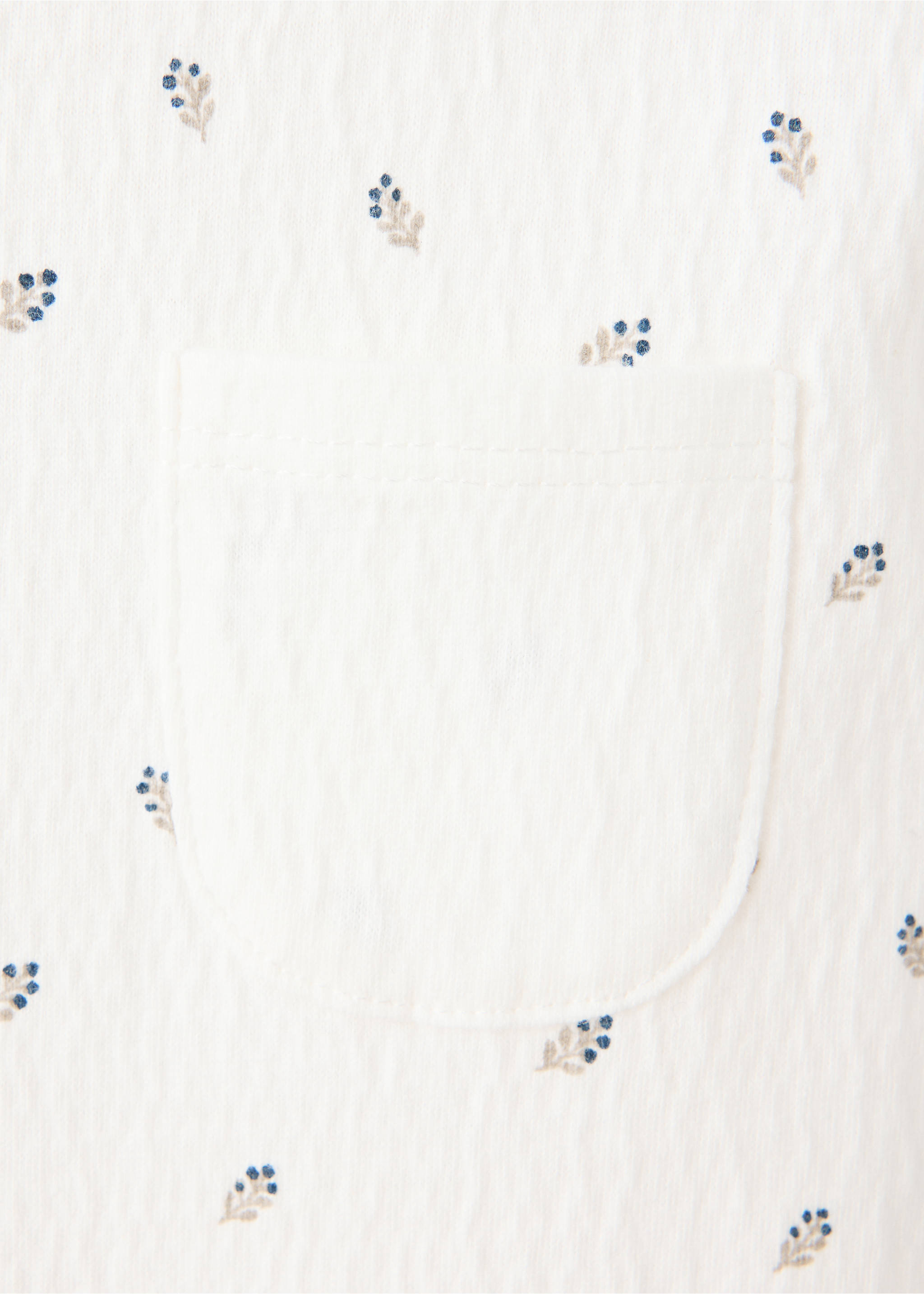 Leaf print bodysuit - Details of the article 8, Off White. Ref: 37073882-00.