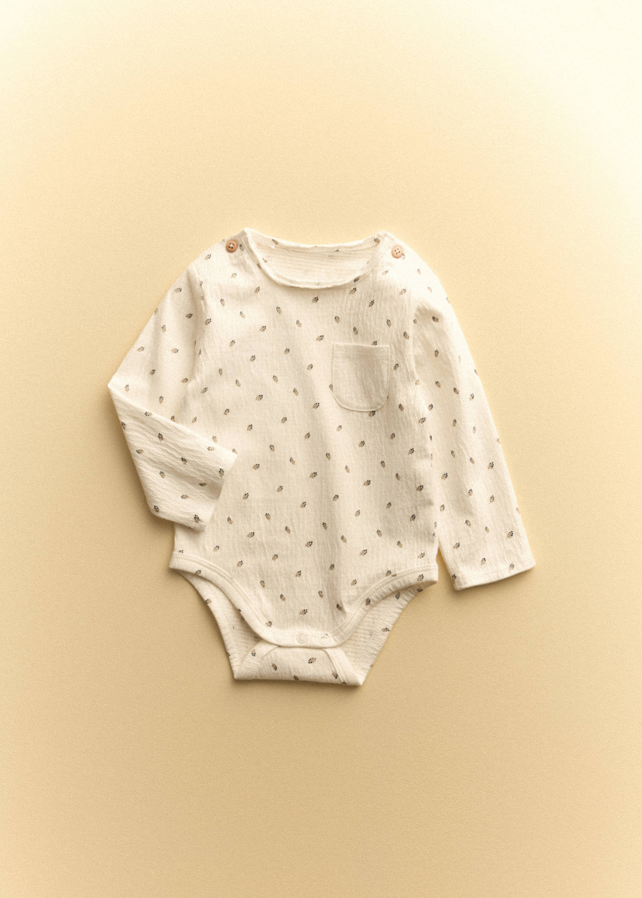 Leaf print bodysuit - Details of the article 5