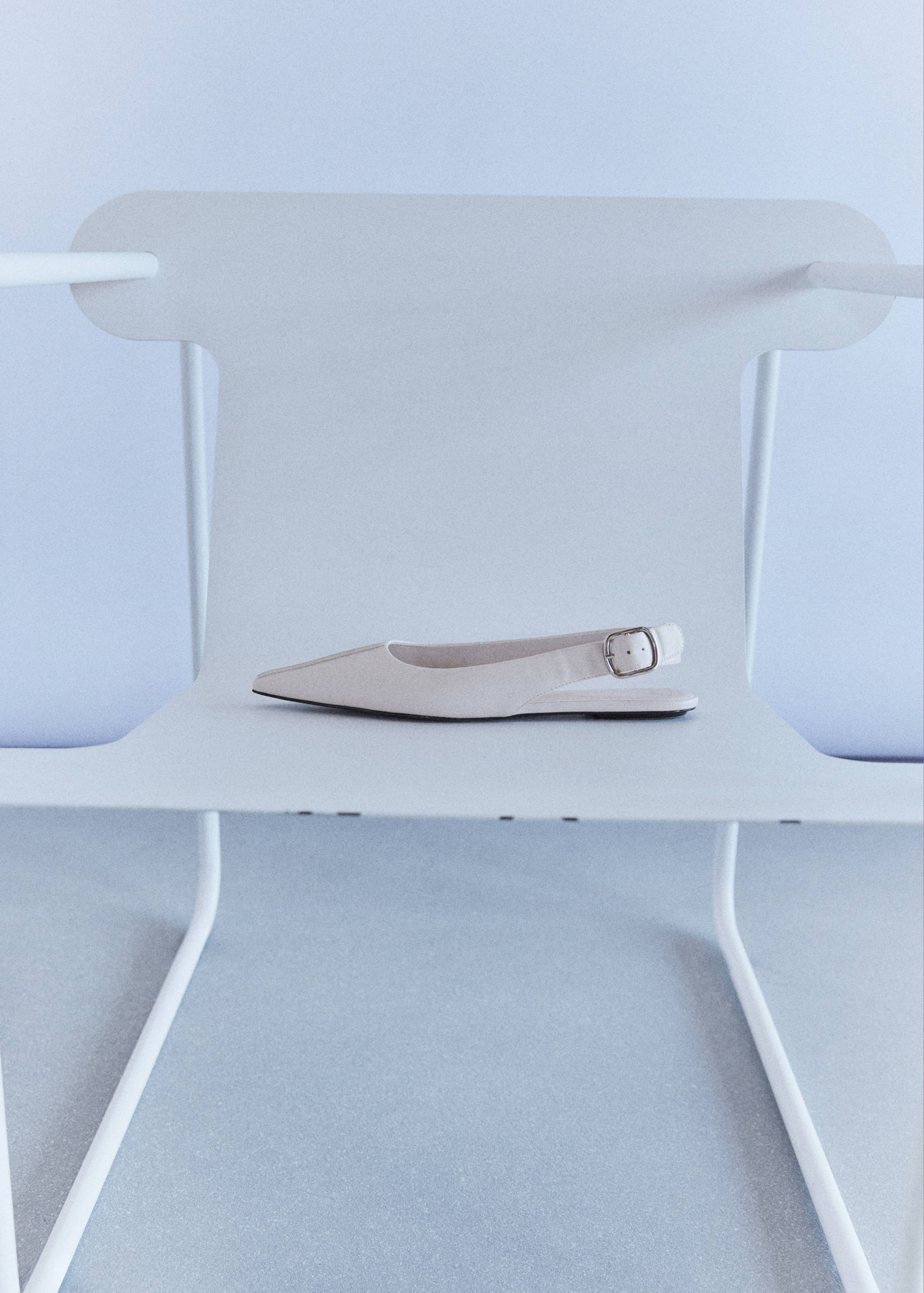 Buckle flat shoes - General plane
