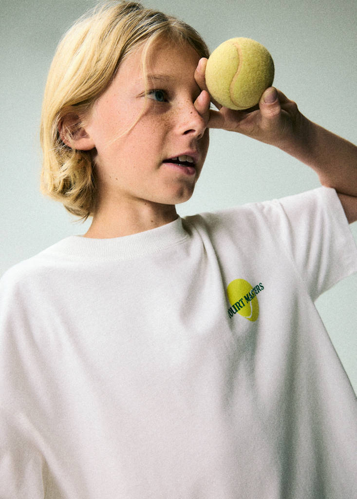 Printed oversize t-shirt — White
