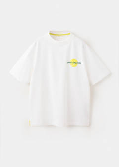 Printed oversize t-shirt — White 3