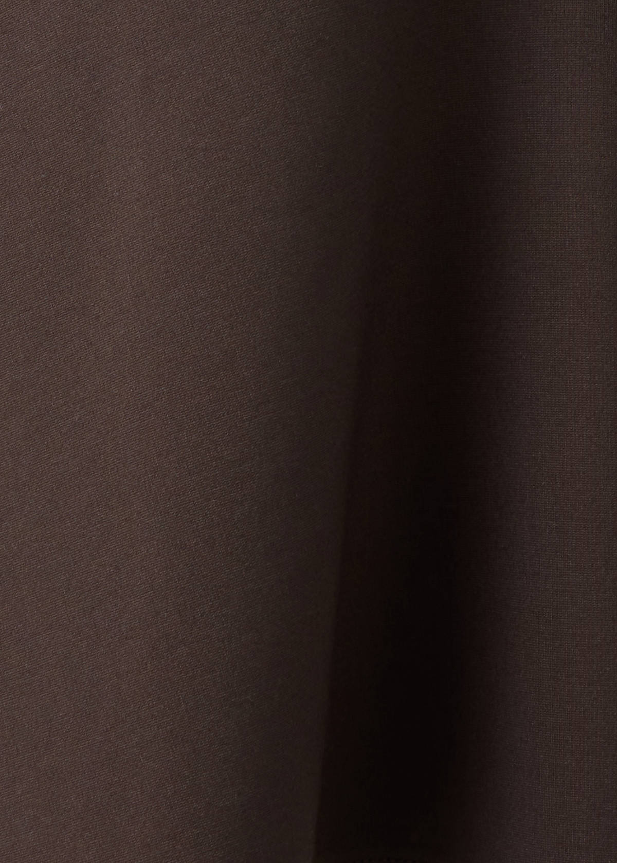 Flared knit dress — Brown