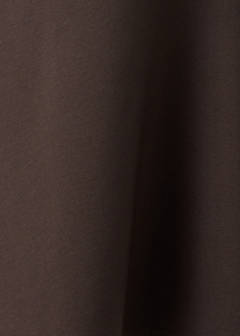 Flared knit dress — Brown 7