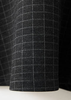 Flared knit dress — Grey 7