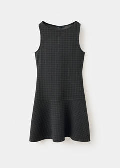 Flared knit dress — Grey 5
