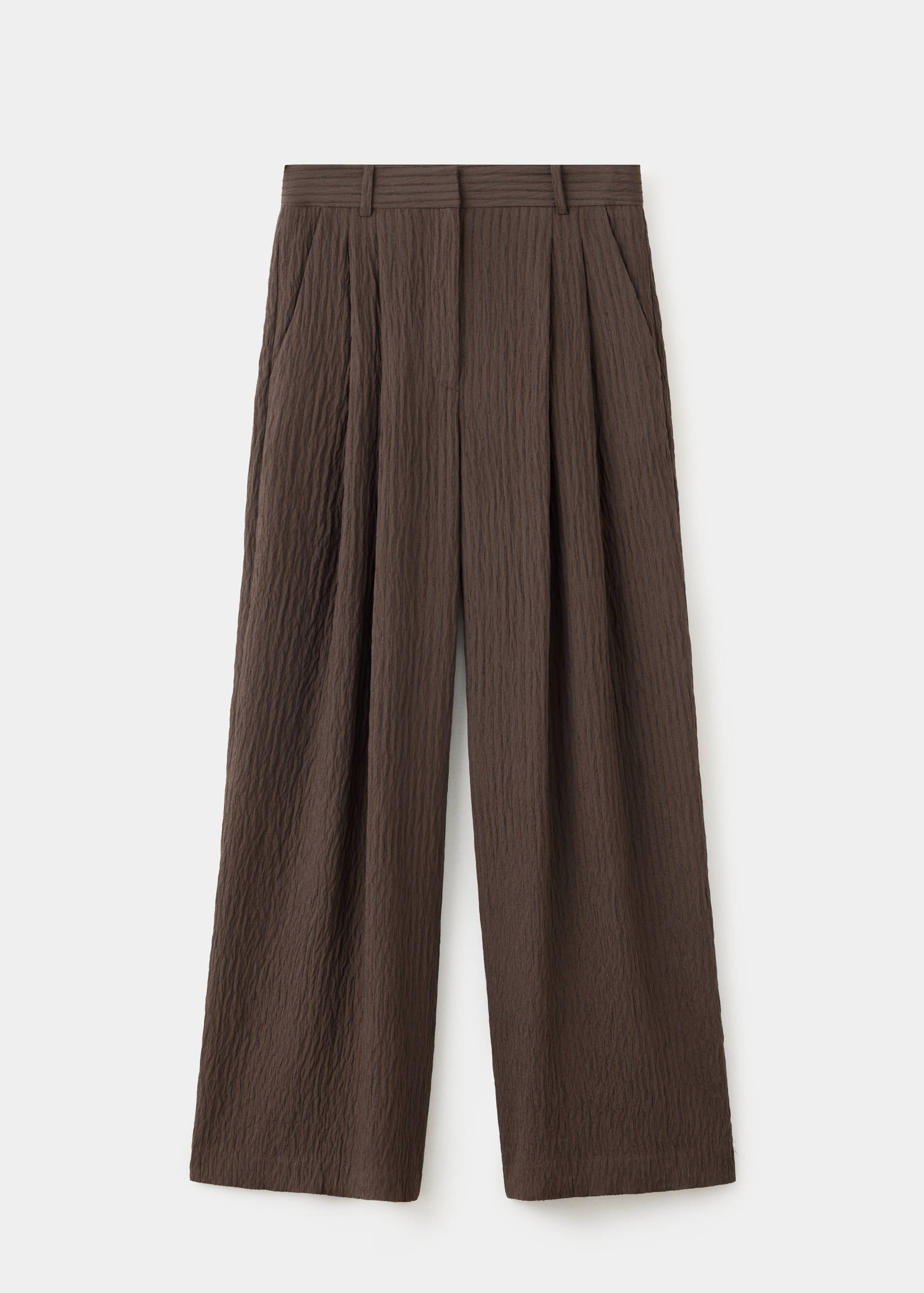 Wide leg fluid trousers - Article without model