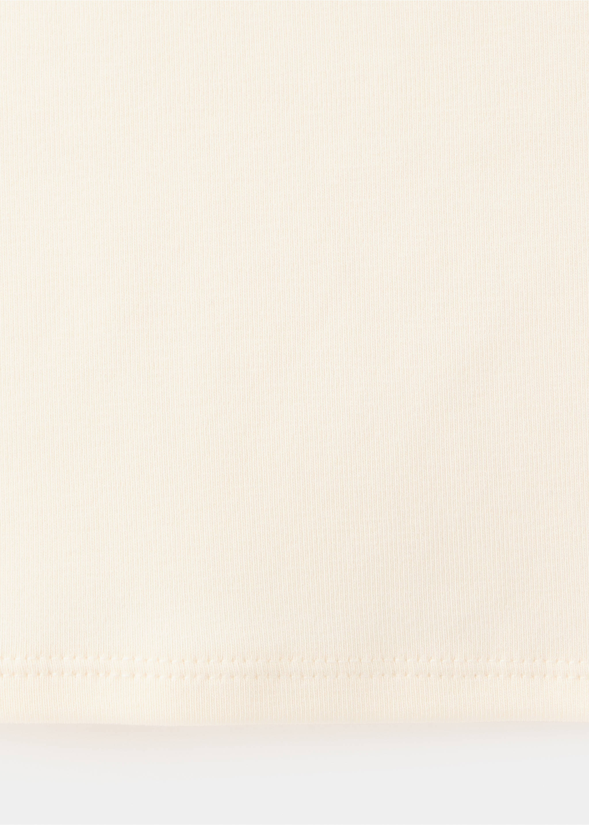 Boat-neck top - Details of the article 0, Ecru. Ref: 37074074-00.